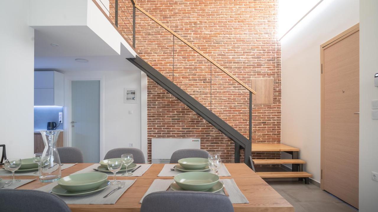 A Brand New, Beautifully Decorated Maisonette. Chalkís Exteriér fotografie